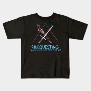Sidequesting Trans Pride Front and Back Kids T-Shirt
